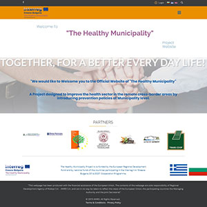 "The Healthy Municipality" Project Site is Launched